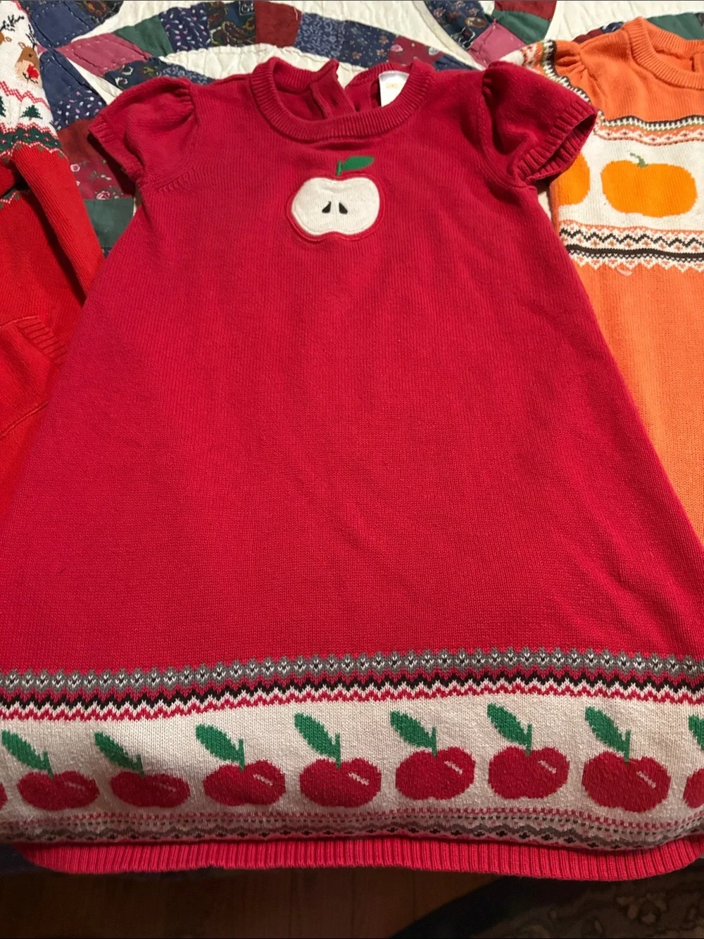 Gymboree 5T Back to School Christmas and Fall Dress